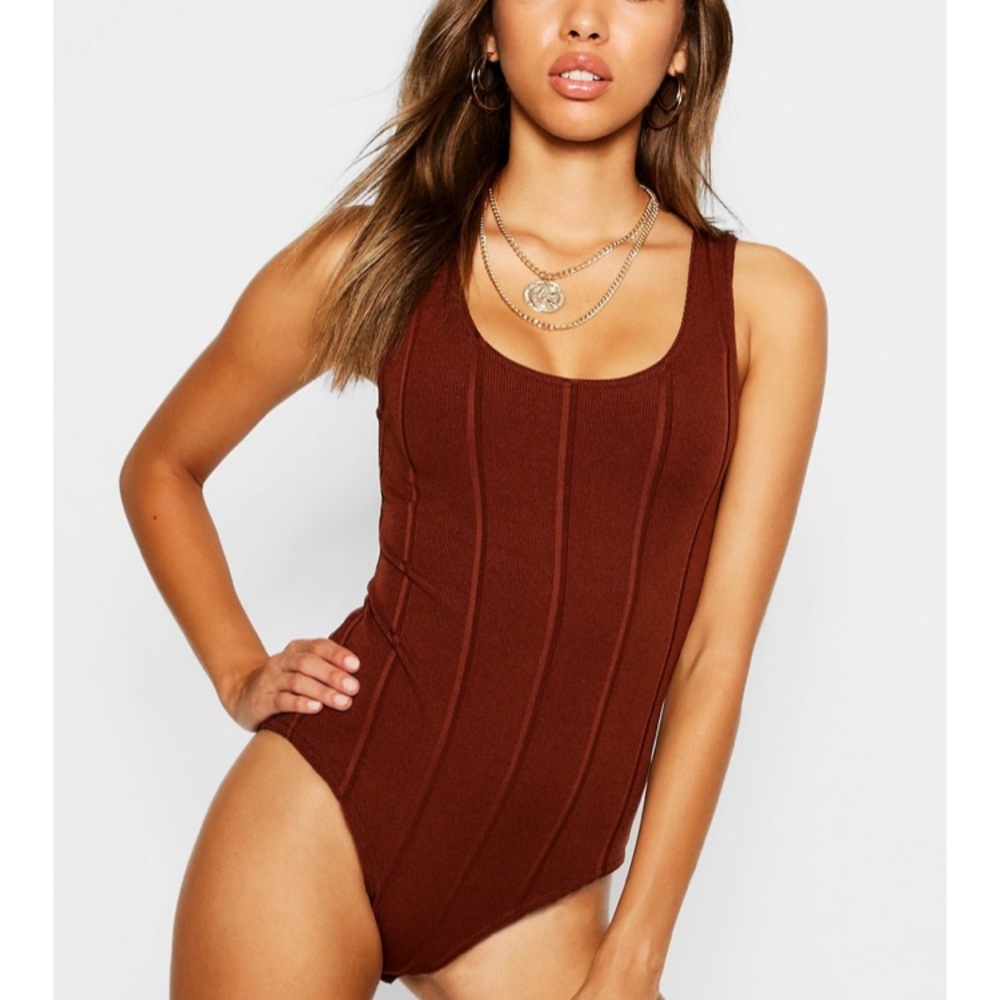 Red bandage bodysuit